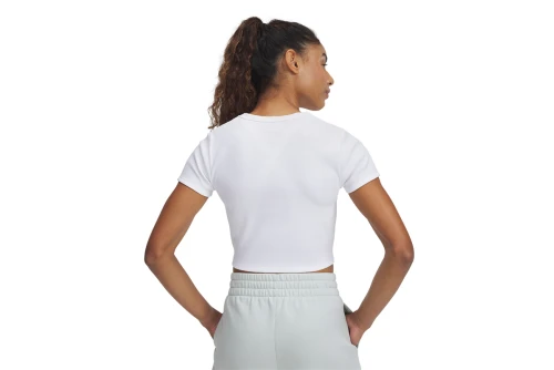 Under Armour Rival Rib Baby Cropped T-Shirt Γυναικείο (6000264 100)