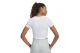 Under Armour Rival Rib Baby Γυναικείο Κοντομάνικο Crop Top Λευκό