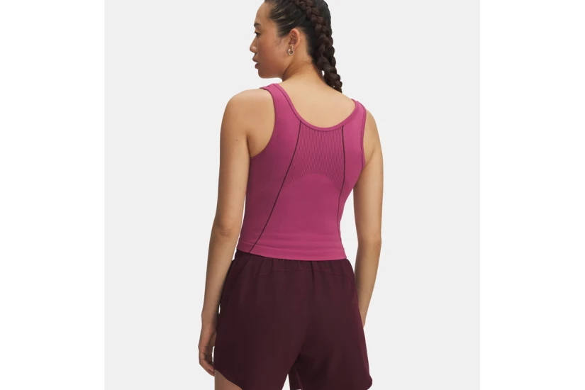 Under Armour Vanish Seamless Γυναικεία Αμάνικη Μπλούζα Ματζέντα