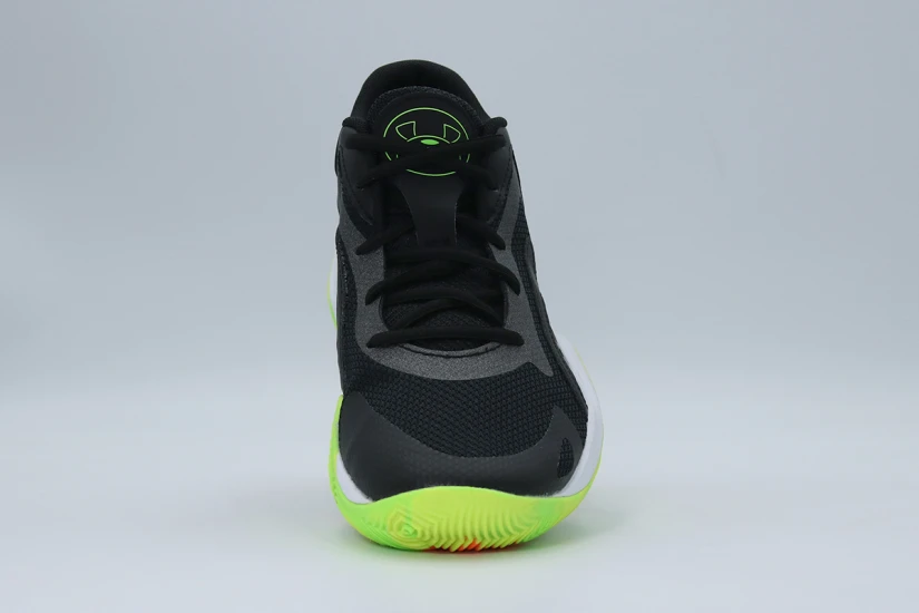 Under Armour Jet 25 Μπασκετικά Παπούτσια Μαύρα, Λαχανί, Λευκά