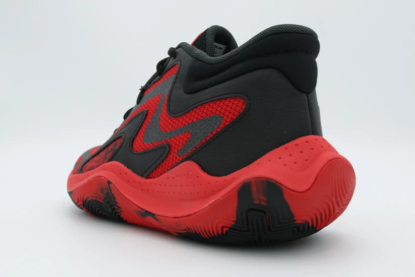 Under Armour Jet 25 Μπασκετικά Παπούτσια Κόκκινα, Μαύρα, Γκρι Σκούρο
