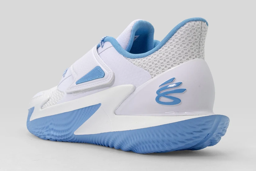 Under Armour D. Fox 2 Ανδρικά Μπασκετικά Παπούτσια Λευκά, Γαλάζια