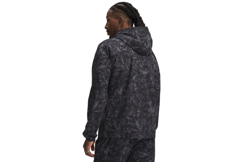 Under Armour Vibe Woven Ανδρικό Αντιανεμικό Μπουφάν Μαύρο, Ανθρακί, Φυτρί