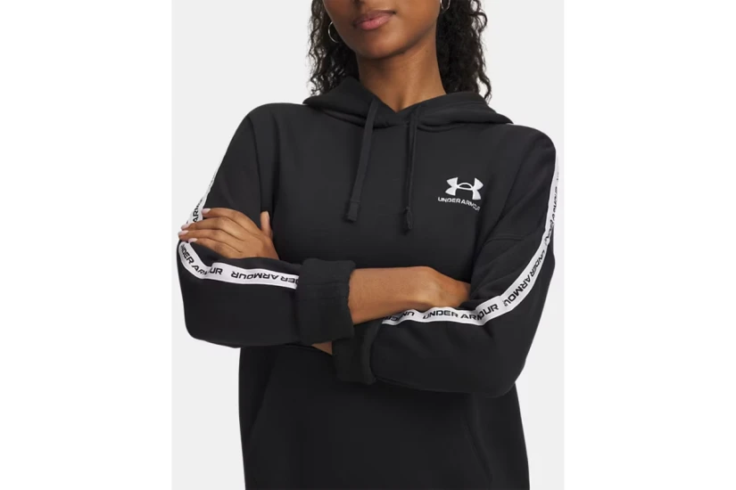 Under Armour Icon Fleece Taped Γυναικεία Ζακέτα με Κουκούλα
