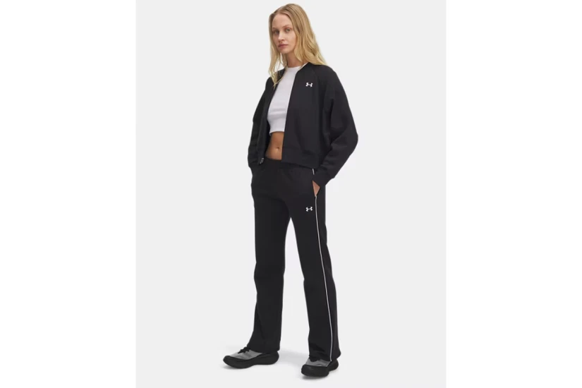 Under Armour Rival Fleece Pipe Γυναικείο Παντελόνι Φόρμας
