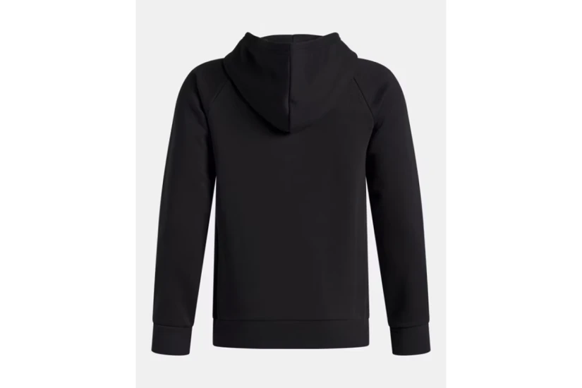 Under Armour Rival Fleece Flamin Wordmark Παιδικό Hoodie Μαύρο