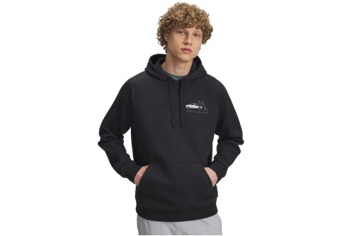 Under Armour Rival Fleece Hbr Logo Hoodie Ανδρικό (6003955 001)