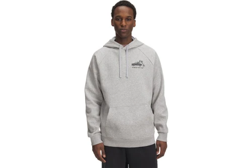 Under Armour Rival Fleece Hbr Logo Hoodie Ανδρικό (6003955 011)