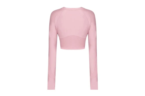 Under Armour Heatgear Rib 1-4 Zip Crop Top Μακρυμάνικο Γυναικείο (6003981 673)