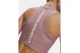 Under Armour Heatgear Rib Γυναικείο Αμάνικο Crop Top Σάπιο Μήλο