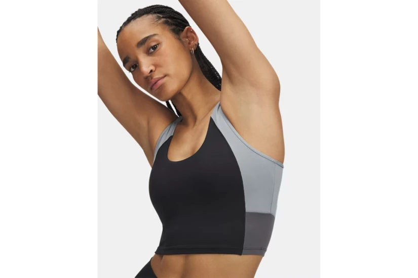 Under Armour Meridian Colorblock Γυναικείο Αμάνικο Crop Top