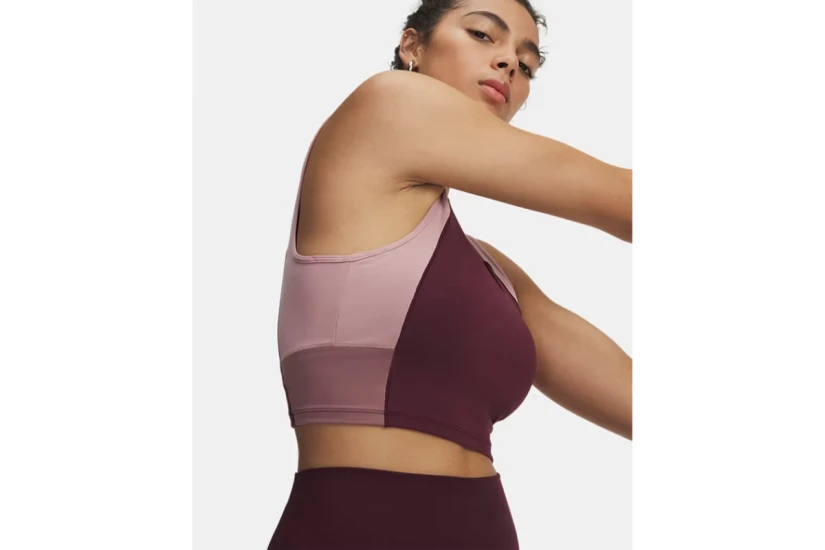 Under Armour Meridian Colorblock Γυναικείο Αμάνικο Crop Top