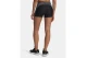 Under Armour Heatgear Rib Γυναικείο Κοντό Κολάν Μαύρο, Γκρι Σκούρο