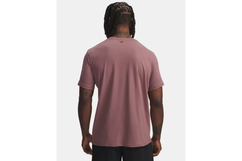 Under Armour Project Rock Ανδρικό Κοντομάνικο T-Shirt Σάπιο Μήλο
