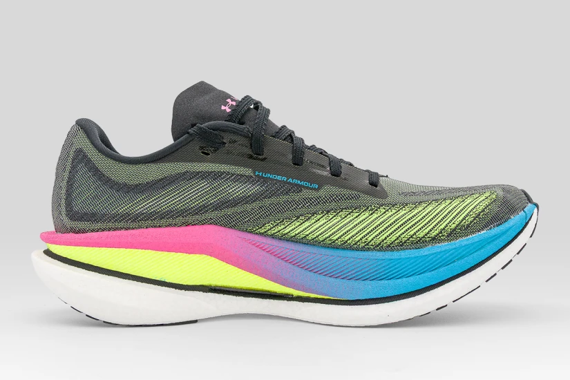Under Armour Velociti Elite 3 Ανδρικά Αθλητικά Παπούτσια για Τρέξιμο Μαύρα, Λαχανί, Διάφορα Χρώματα