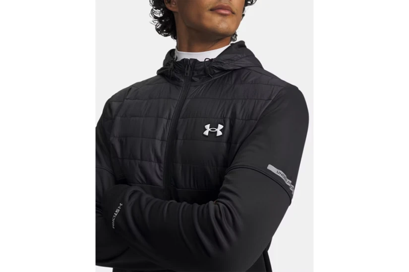 Under Armour Fleece Pro Utility Ανδρική Πολυεστερική Ζακέτα Μαύρη