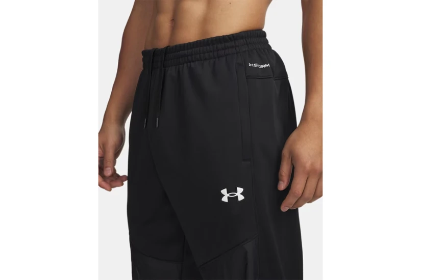 Under Armour Fleece Pro Utility Ανδρικό Παντελόνι Φόρμας Μαύρο