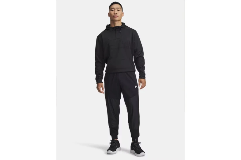 Under Armour Fleece Pro Utility Ανδρικό Παντελόνι Φόρμας Μαύρο