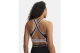 Under Armour Crossback Mid Open Back Γυναικείο Μπουστάκι