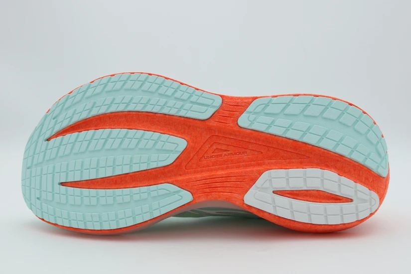 Under Armour Velociti Distance Αθλητικά Παπούτσια για Τρέξιμο Μέντα, Πορτοκαλί, Λευκά