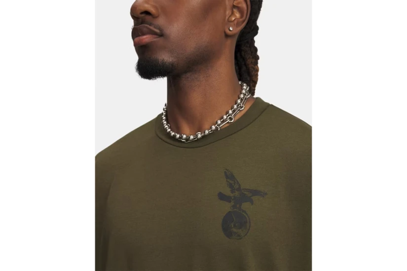 Under Armour Project Rock Ανδρικό Κοντομάνικο T-Shirt Χακί