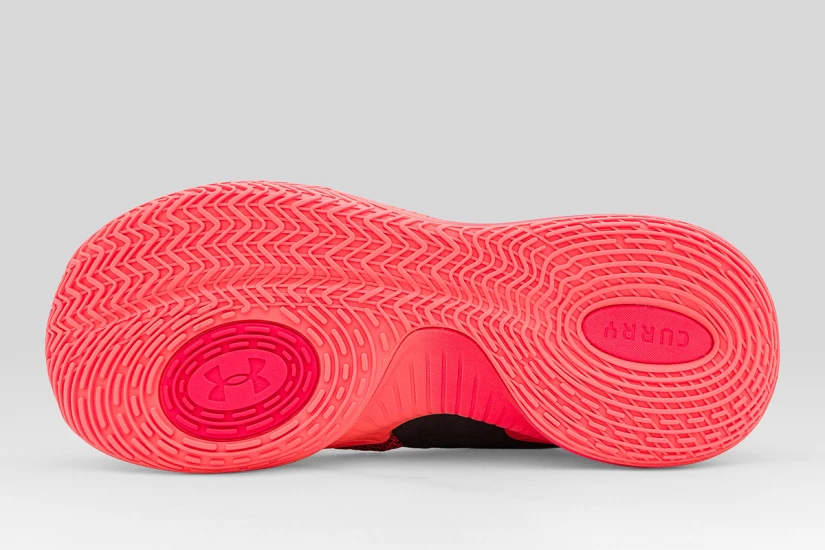 Under Armour Curry Splash 26 Ανδρικά Μπασκετικά Παπούτσια Κόκκινα, Μαύρα, Πορτοκαλί