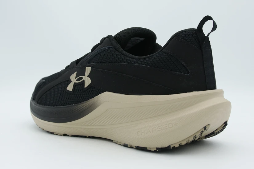 Under Armour Assert 11 Ανδρικά Αθλητικά Παπούτσια για Τρέξιμο Μαύρα, Μπεζ