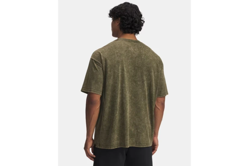 Under Armour Project Rock Heavyweight Ανδρικό Κοντομάνικο T-Shirt Μαύρο