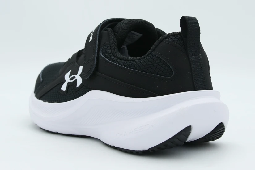 Under Armour Assert 11 Παιδικά Αθλητικά Παπούτσια για Τρέξιμο Μαύρα, Λευκά