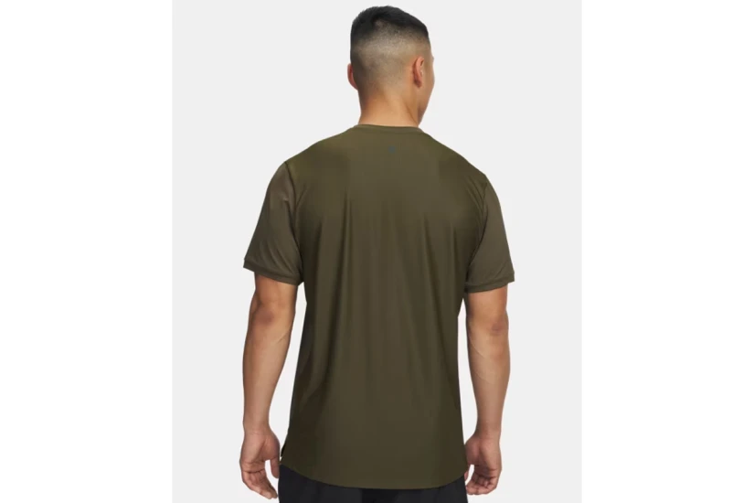 Under Armour Project Rock Iso-Chill Ανδρικό Κοντομάνικο T-Shirt Χακί