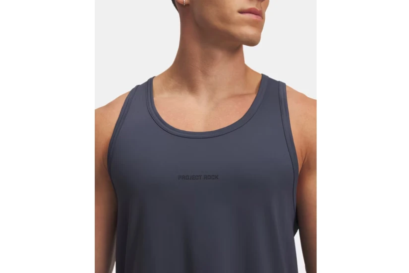 Under Armour Project Rock Iso-Chill Ανδρική Αμάνικη Μπλούζα