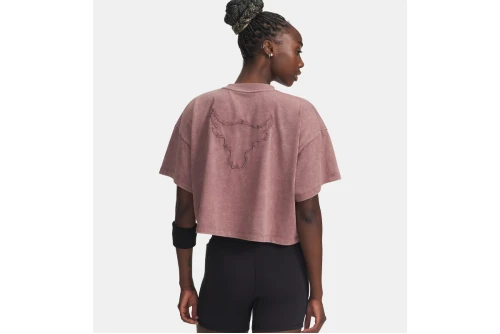 Under Armour Project Rock Statement Graphic Crop T-Shirt Γυναικείο (6007507 651)