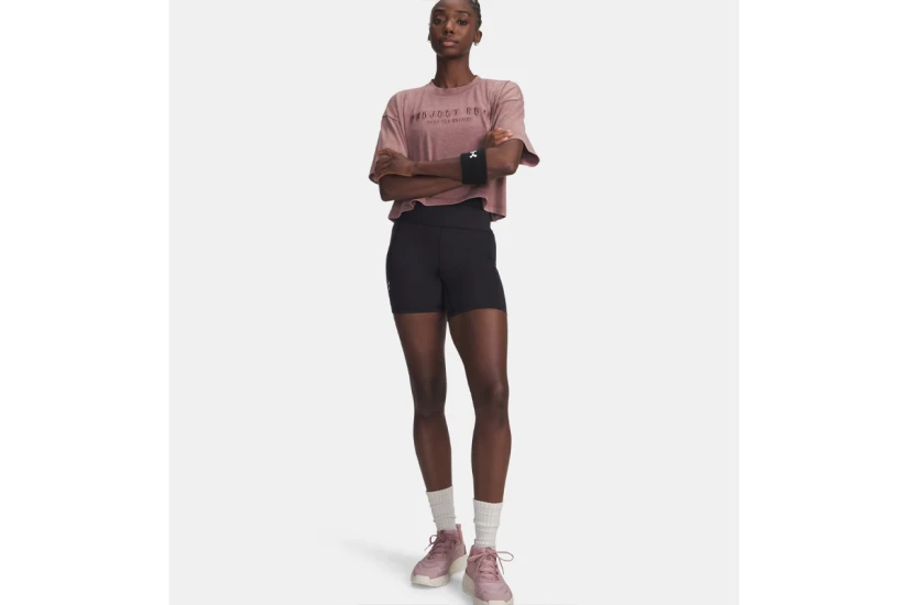 Under Armour Project Rock Γυναικείο Crop T-Shirt