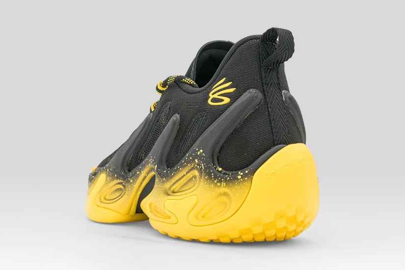 Under Armour Curry 13 Ανδρικά Μπασκετικά Παπούτσια Μαύρα, Κίτρινα