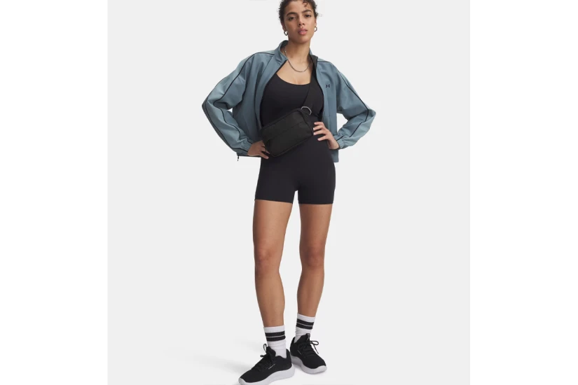 Under Armour Motion Shorts Γυναικείο Ολόσωμο Σορτς Μαύρο