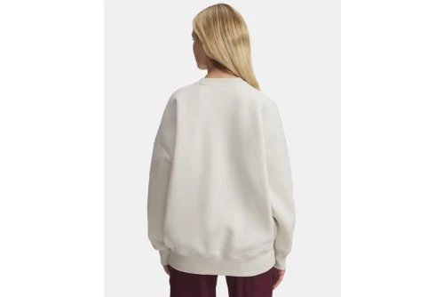 Under Armour Rival Fleece Varsity Μπλούζα Με Λαιμόκοψη Γυναικεία (6007880 110)
