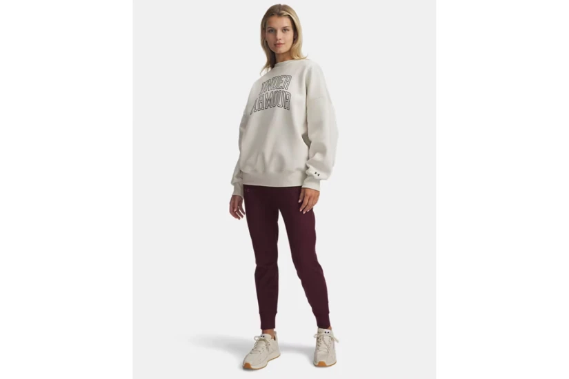 Under Armour Rival Fleece Varsity Γυναικεία Μακρυμάνικη Μπλούζα