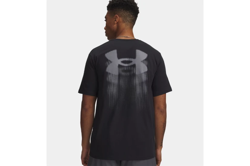 Under Armour Blur Logo Ανδρικό Κοντομάνικο T-Shirt Μαύρο