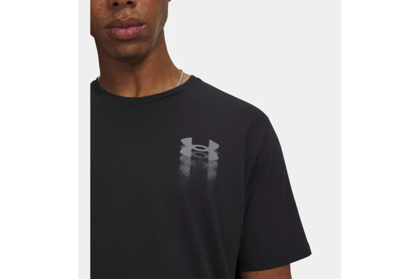 Under Armour Blur Logo Ανδρικό Κοντομάνικο T-Shirt Μαύρο