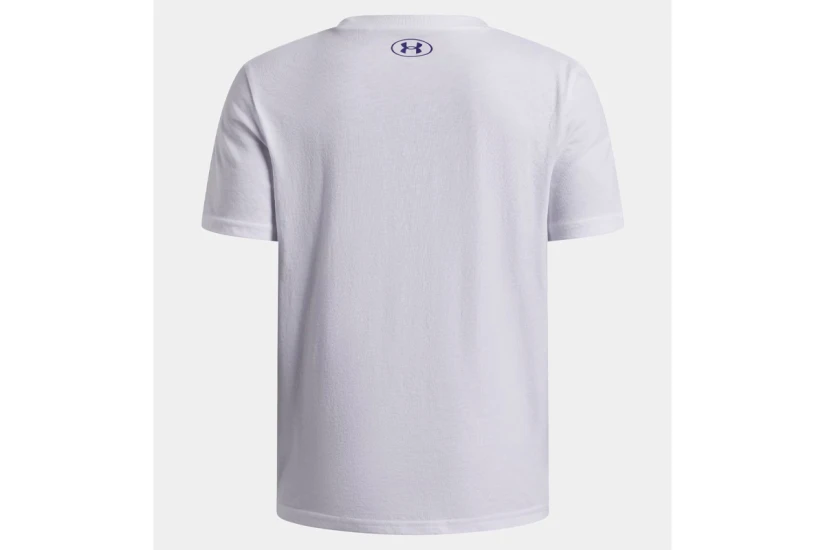 Under Armour Logo Blur Ανδρικό Κοντομάνικο T-Shirt Λευκό