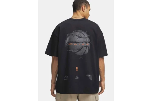 Under Armour Heavyweight Hoops Photoreal T-Shirt Ανδρικό (6009329 001)