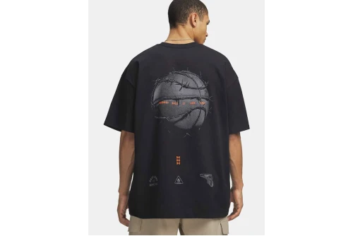 Under Armour Heavyweight Hoops Photoreal T-Shirt Ανδρικό (6009329 001)