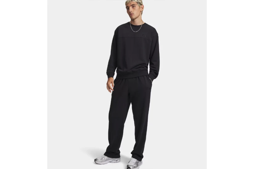 Under Armour Rival Lightweight Ανδρικό Παντελόνι Φόρμας Μαύρο