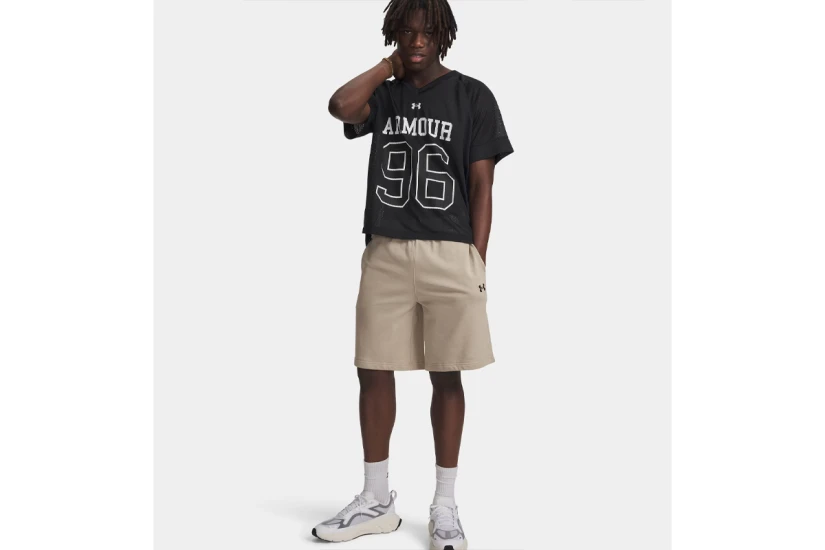 Under Armour Rival Lightweight Ανδρική Αθλητική Βερμούδα Μπεζ