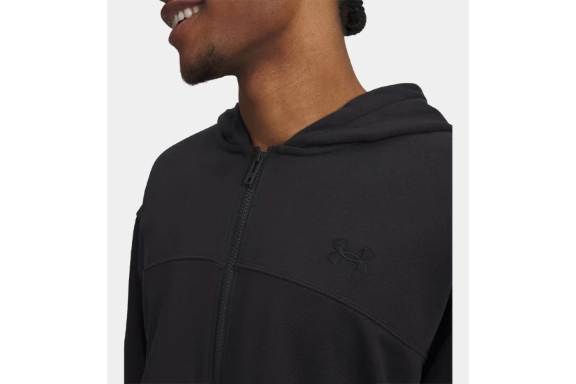 Under Armour Rival Lightweight Ανδρική Ζακέτα με Κουκούλα Μαύρη