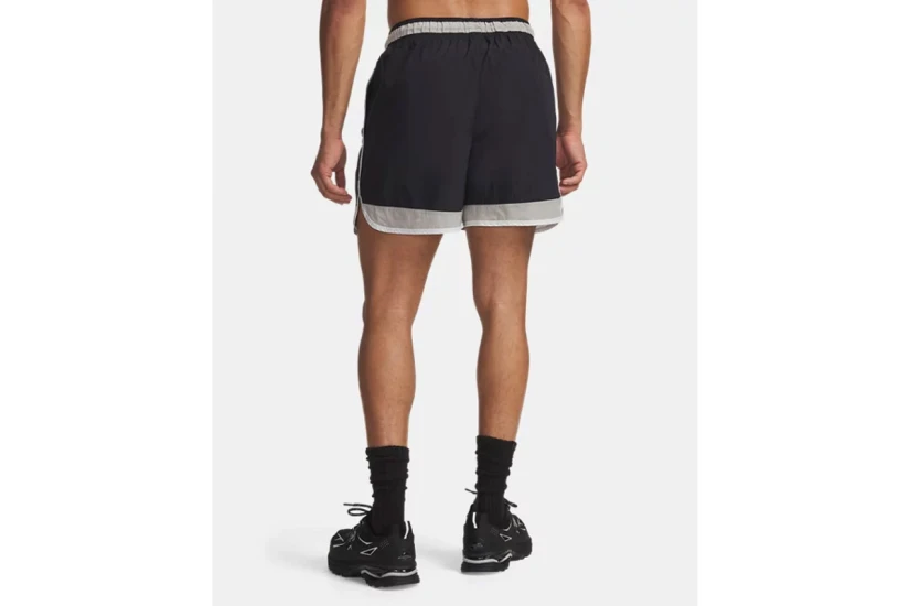 Under Armour Icon Woven Ανδρικό Αθλητικό Σορτς Μαύρο, Γκρι, Λευκό