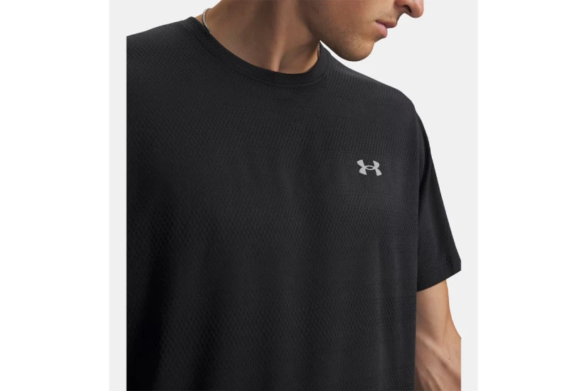 Under Armour Velociti Ανδρικό Κοντομάνικο T-Shirt Μαύρο