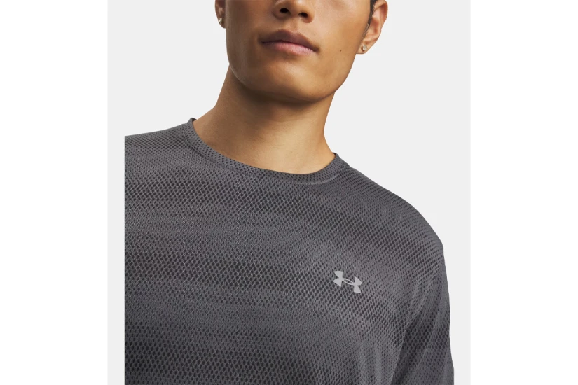 Under Armour Velociti Ανδρικό Κοντομάνικο T-Shirt Ανθρακί