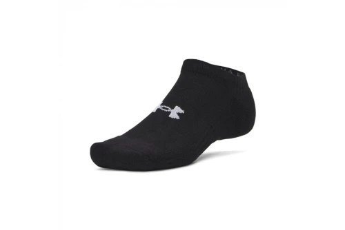 Under Armour Performance Cotton No Show Κάλτσες Κοντές 3 Ζευγάρια (6009683 008)