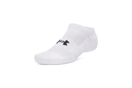 Under Armour Performance Cotton No Show Κάλτσες Κοντές 3 Ζευγάρια (6009683 100)
